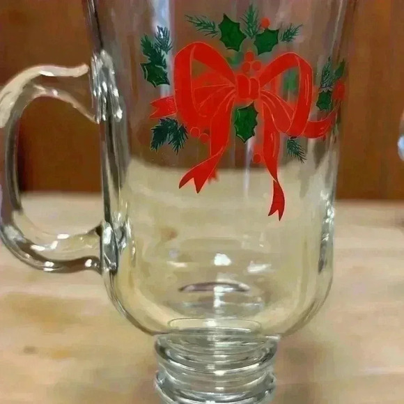 Libbey Glass Company Indiana Glass Pattern "Irish Mug" Vintage - Picture 3 of 8